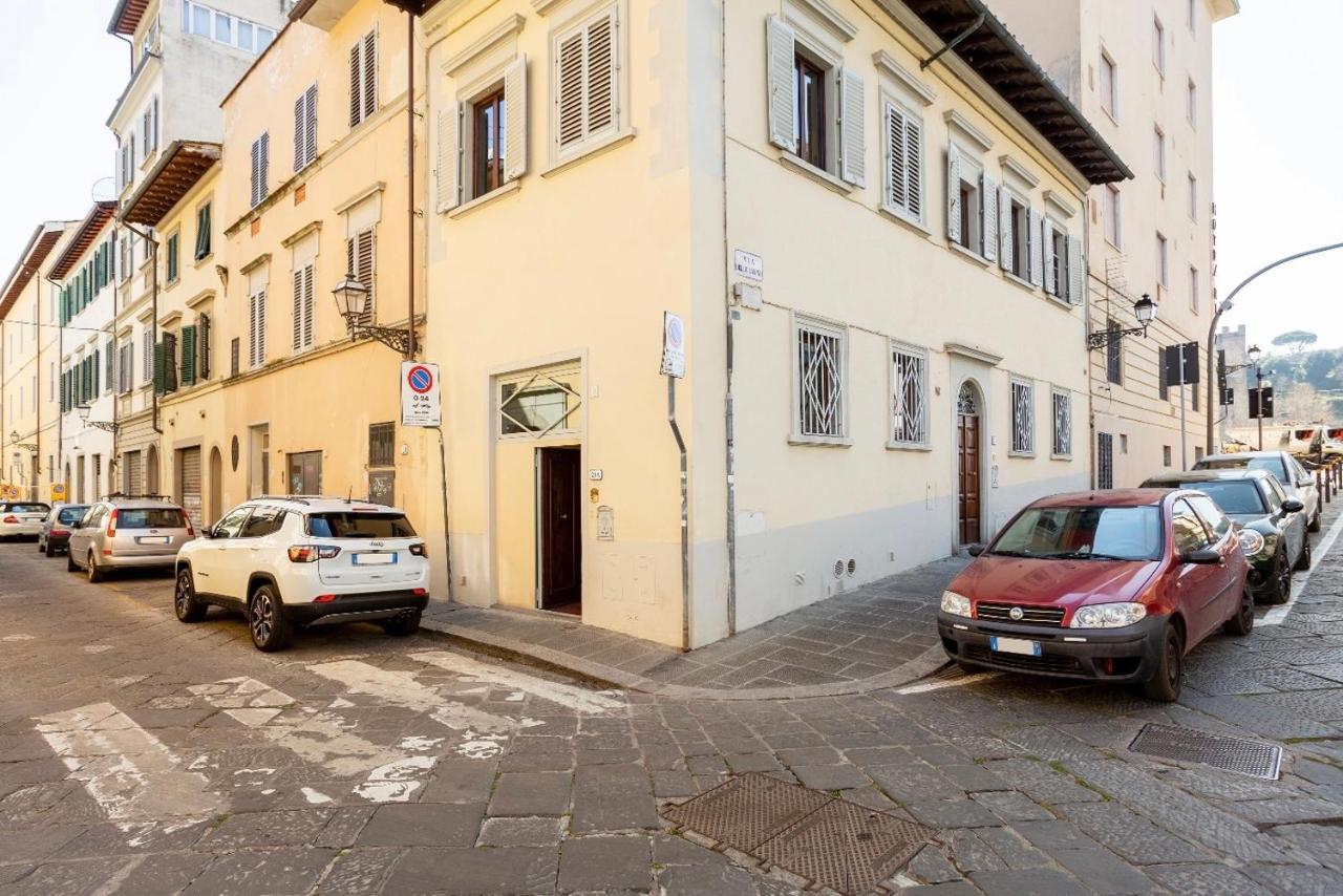 피렌체 Cozy Classic Italian House Near Santa Croce, On The Lungarno 아파트 외부 사진